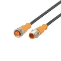 Produktbild: Ifm Electronic EVC189 Verbindungsleitung Stecker, gerade, Buchse, gerade 10m Polzahl Sensoren: 5, 5 1St.