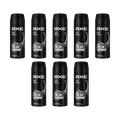 Produktbild: Axe Bodyspray Black Deo Deodorant ohne Aluminium 8x 150ml Deospray Herren Men