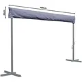 Produktbild: Schutzhülle für Stand Markise London 4m Terrassenüberdachung - Grau