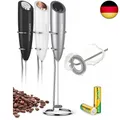 Produktbild: SimpleTaste Milchaufschäumer Elektrisch, Handheld Milchaufschäumer mit 2 B