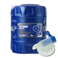 Produktbild: 20 (1x20) Liter MANNOL Hydro ISO 32 / HLP 32 Hydrauliköl mit Auslaufhahn