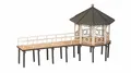 Produktbild: NOCH 14264 - 1/87 / H0 Event-Pavillon “Fischersteg” - Neu
