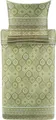 Produktbild: Bassetti Baumwollsatin-Bettwäsche-Garnitur HANBURY Farbe MOOSGRÜN V1 Größe 135x200+80x80