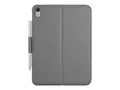 Produktbild: Logitech Tablet-Hülle Slim Folio, 920-011423, grau, für Apple iPad A16 und 10. Generation, mit Tastatur