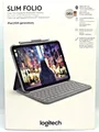 Produktbild: Logitech® Slim Folio Case mit integrierte Tastatur für iPad 10th Gen. Bluetooth