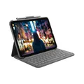 Produktbild: Keyboard Logitech Slim Folio iPad (10th gen) gray (DE) (920-011423)