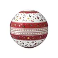 Produktbild: Villeroy & Boch - Toy's Delight La Boule Rot, Spülmaschinenfest, Weihnachtsgeschirr, Essgeschirr 2 Personen, Geschirrset, Geschirr Set, Kombiservice, Deko Modern Xmas, Weihnachten, Premium Porzellan