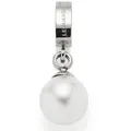 Produktbild: LEONARDO Charm-Einhänger Darlin's, mit Perle (imitiert) silberfarben|weiß