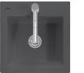 Produktbild: 331501i4 Subway 50 S Graphite Keramikspüle Handbetätigung Einbauspüle 50 cm Unterschrank