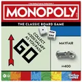 Produktbild: Monopoly Brettspiel mit Ablageschale und größeren Spielsteinen, englische Version