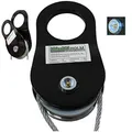 Produktbild: TRUTZHOLM Umlenkrolle 10t Forstseilwinde Seilrolle Offroad Seilzug Greifzug Seilwinde Forstseilwinde Offroad Winde Snatch-Block Umlenkriemenscheibe, Zubehör zur Umlenkung von Flaschenzug und Seilzug