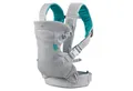 Produktbild: Infantino BKids Babytrage Flip Advanced - Grau, Baby Bauchtrage Rückentrage ab Geburt von 3,6 - 14,5 kg 4 positionen