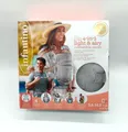 Produktbild: Infantino Flip 4-in-1 Light & Airy Babytrage, atmungsaktiv - Hellgrau