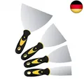 Produktbild: 4 Stücke Spachtel Set, Flächenspachtel Trockenbau Werkzeug, Edelstahl M
