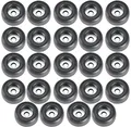 Produktbild: Adam Hall Hardware 4900 M24 AH - 24er Set Gummifuß 25 x 11 mm schwarz im Beutel