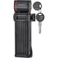 Produktbild: Trelock Faltschloss TWO.GO FS 280/100, mit Halter ZF280X-Move, schwarz - Schwarz