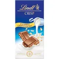 Produktbild: Lindt Schokolade | Vollmilch Crisp Tafel | 100g | zartschmelzende Vollmilch-Schokolade mit knusprigen Crispstückchen | Schokoladen-Tafel