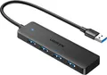 Produktbild: Ugreen USB 3.0 Hub mit 4 Anschlssen und 1m Kabel Schwarz, Modell CM219 35574