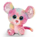 Produktbild: NICI Glubschis: Das Original – Glubschis Maus Candypop 25 cm – Kuscheltier Maus mit großen Augen – Flauschiges Plüschtier mit großen Glitzeraugen – Schmusetier für Kuscheltierliebhaber – 45567