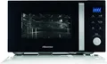 Produktbild: Hisense Kombi-Mikrowelle, 25 l, 900 W, Buttons, Schwarz, Arbeitsplatte, Kombi-Mikrowelle, 25 l, 900 W, Eingebautes Display, LED