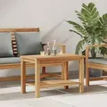Produktbild: vidaXL Couchtisch Braun 70 x 40 x 45 cm Teak-Massivholz