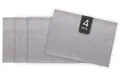 Produktbild: ASA SELECTION Platzset VEGAN LEATHER, Tisch-Set, Silbergrau, B 33 cm, (Set, 4-St)