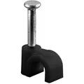 Produktbild: Goobay - Kabelschelle 4 Mm, Schwarz, Befestigung Für Kabel Mit Durchmesser Bis 4 Mm. Durchmesser 4 Mm