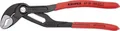 Produktbild: KNIPEX Wasserpumpenzange Cobra 87 01 180 | 180 mm | Knopfdruck-Einstellung | rot | gehärtete Zähne