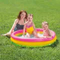 Produktbild: Sunset Pool Aufblasbar 3 Ringe Planschbecken Kinderpool Swimmingpool INTEX