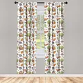 Produktbild: Abakuhaus, Wald Mikrofaser Vorhänge, 150 cm x 225 cm