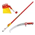 Produktbild: Wolf Garten Baumpflege Set Obstpflücker RG-M Teleskopstiel ZMV4 Baumsäge Pro 370