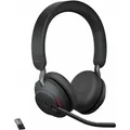 Produktbild: Jabra Headset, Evolve2 65 MS, Duo, USB A, Bluetooth® 5.0, schwarz