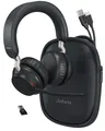Produktbild: Jabra Evolve2 65 kabelloser Stereo Kopfhörer (MS Teams, USB-A) - Schwarz