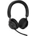 Produktbild: Jabra Evolve2 65 MS Stereo Headset schwarz BT USB-A PC Kopfhörer