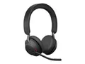 Produktbild: Jabra Evolve2 65 Wireless Headset Noise Cancelling Microsoft Teams Schwarz