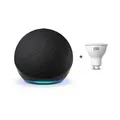 Produktbild: Amazon Echo Dot (5th Gen) + tink Basics White & Color GU10 Bulb - Matter