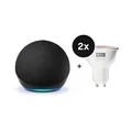 Produktbild: Amazon Starter Set - mit Echo Dot (5th Gen) + 2 tink Basics Matter White & Color GU10 Bulb