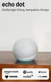 Produktbild: Amazon Echo Dot 5. Gen Smarter WLAN + Bluetooth Lautsprecher ALEXA - Weiß NEU