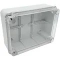 Produktbild: ARLI Abzweigdose IP67 Sichttür 250 x 200 x 90 mm Aufputz Feuchtraumdose transparent Deckel