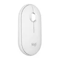 Produktbild: Logitech Pebble Mouse 2 M350S Weiß - Bluetooth (3x Easy-Switch), 4000 DPI, Unterstützt von Logi Options+ 910-007013