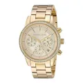 Produktbild: Damenuhr MICHAEL KORS BRYANT MK6356 Chrono Edelstahl Golden Swarovski
