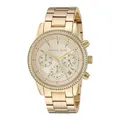 Produktbild: Damenuhr MICHAEL KORS RITZ MK6356 Chrono Edelstahl Golden Swarovski