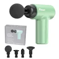 Produktbild: FunLife M2 Mini Massagepistole – 6 Stufen, USB-C, Mint Green