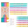 Produktbild: PENfection 6er Highlighter- und Marker-Set - Markieren - radieren - übermalen
