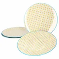 Produktbild: Ritzenhoff Makina gelb 4er Set Speiseteller Essteller Grill-Platte Reto Vintage