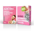 Produktbild: Capillum AMOVE Aloe Vera 200g Pulver Einfach & Schmerzfrei Intim Enthaarungscreme Frauen - Enthaarungspulver Intimbereich - Dusch-Haarentfernung Intim ohne Zusatzstoffe