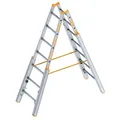 Produktbild: Layher Topic 1061 Treppenstehleiter 2x7 Sprossen