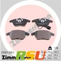 Produktbild: Zimmermann Bremsbelagsatz, Scheibenbremse 23587.200.1 Anzahl pro Packung 4
