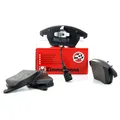 Produktbild: ZIMMERMANN Bremsbeläge + Wako für AUDI A3 SEAT LEON SKODA VW GOLF 5 6 POLO vorne