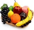 Produktbild: Künstliche Früchte Dekoration 10 Arten 12 Stück Obstschale